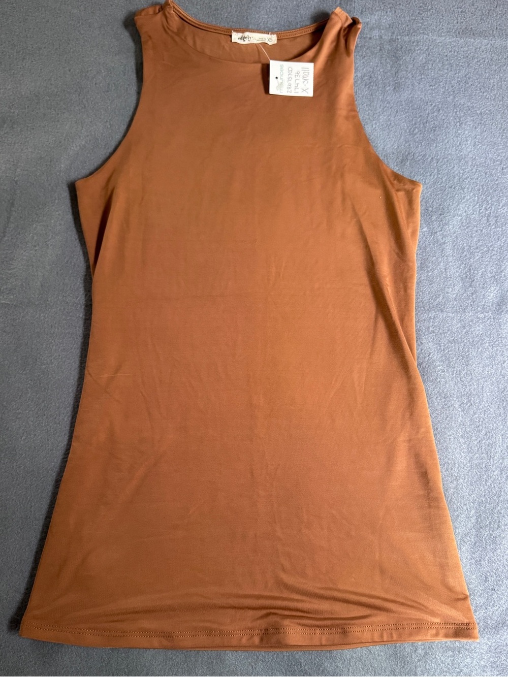 NWT Rust Brown Sleeveless Tank